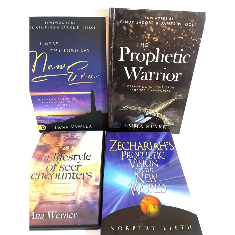 Prophetic Christian‎ Books & CD Bundle - Learn to be Prophetic